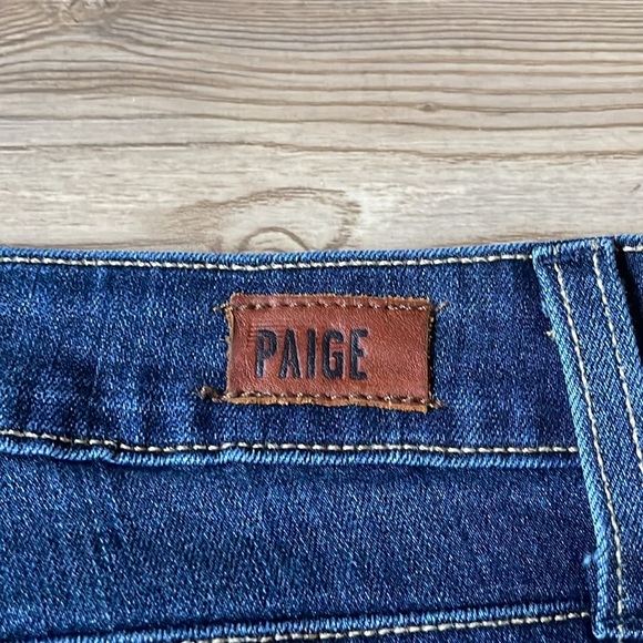 PAIGE Women's Verdugo Ankle Jean Dark wash Size 28 Midrise Stretch Denim - Picture 11 of 13